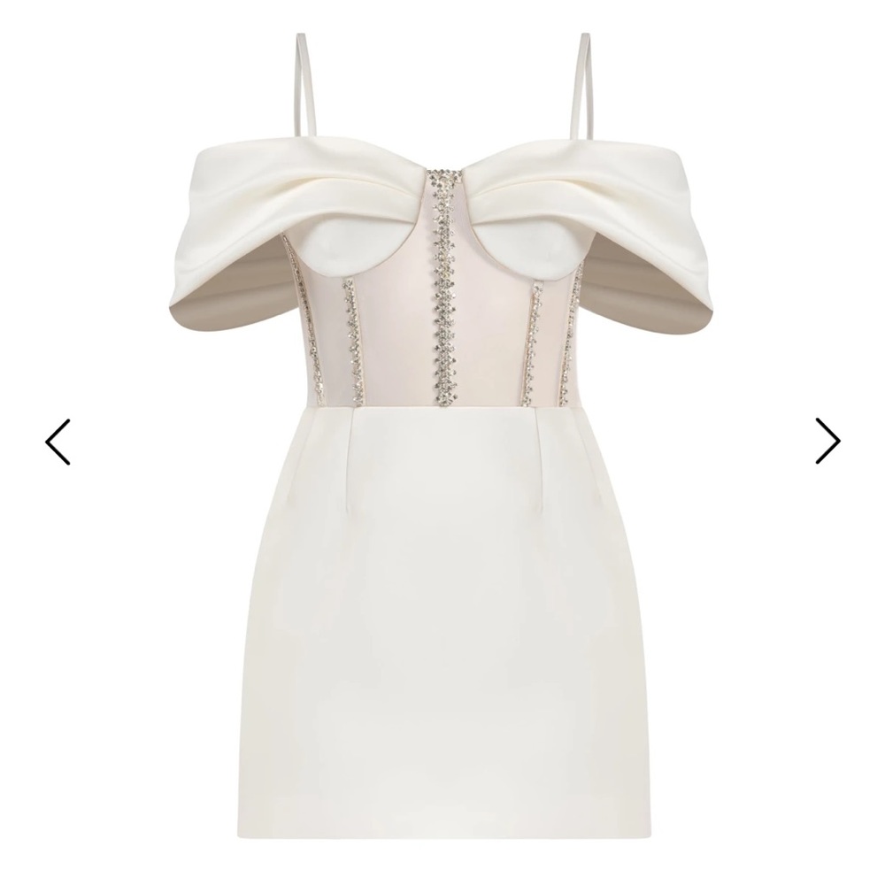 Tia Dorraine belle of the ball crystal mini dress
